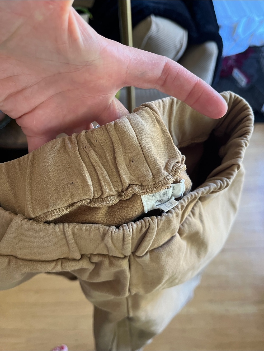 The Simple Folk Wide Leg Pants 7/8 - Picture 3 of 5